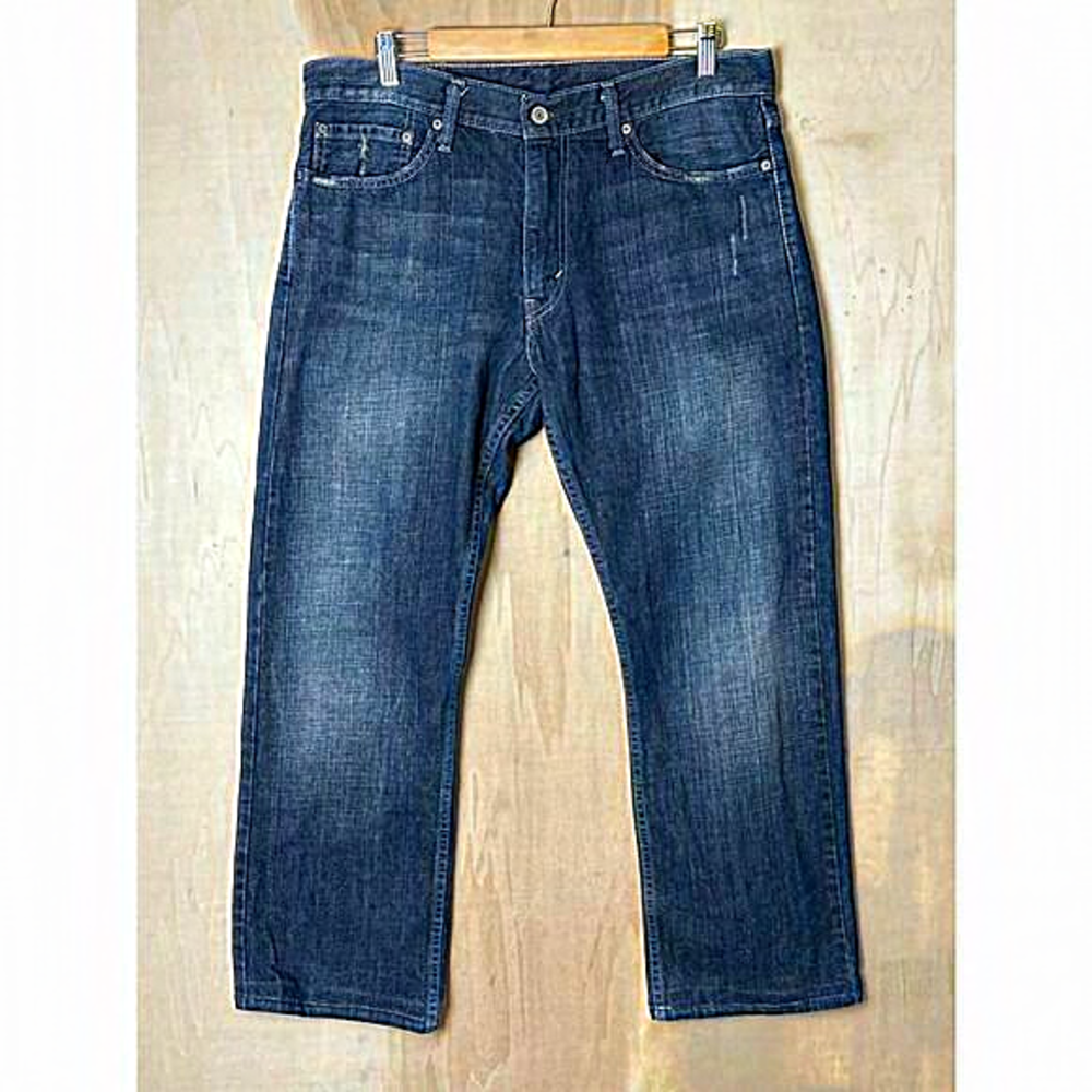 Levis 514 Jeans Mens 34‎ x 28 Hemmed